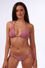 Top Cortininha Shine Rosa