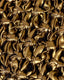 Bolsa Macramê Pequena Ouro Velho